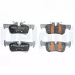 Jeu de 4 plaquettes de frein arrière DELPHI LP5008EV - Visuel 2