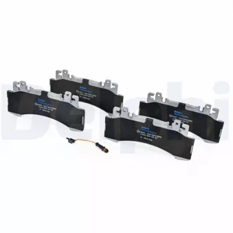 Jeu de 4 plaquettes de frein avant DELPHI LP5015EV