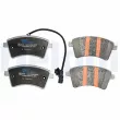 Jeu de 4 plaquettes de frein avant DELPHI LP5018EV - Visuel 2