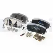 Jeu de 4 plaquettes de frein avant DELPHI LP5019EV - Visuel 3
