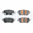 Jeu de 4 plaquettes de frein arrière DELPHI LP5036EV - Visuel 2