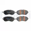 Jeu de 4 plaquettes de frein avant DELPHI LP5047EV - Visuel 2