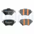 Jeu de 4 plaquettes de frein arrière DELPHI LP5054EV - Visuel 2