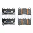 Jeu de 4 plaquettes de frein avant DELPHI LP5058EV - Visuel 2