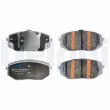 Jeu de 4 plaquettes de frein avant DELPHI LP5061EV - Visuel 2