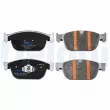 Jeu de 4 plaquettes de frein avant DELPHI LP5077EV - Visuel 2