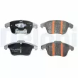 Jeu de 4 plaquettes de frein avant DELPHI LP5084EV - Visuel 2