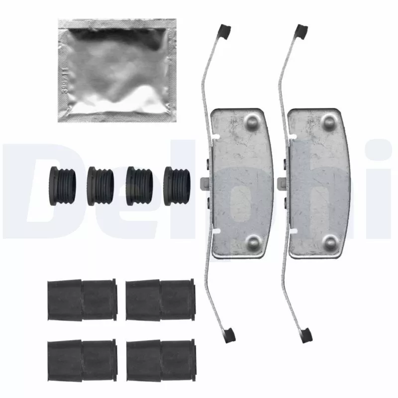 Kit d'accessoires, plaquette de frein à disque DELPHI LX0700