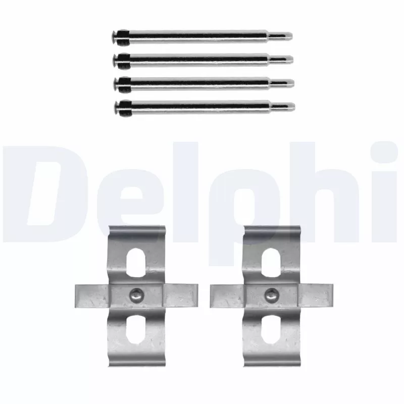 Kit d'accessoires, plaquette de frein à disque DELPHI LX0737