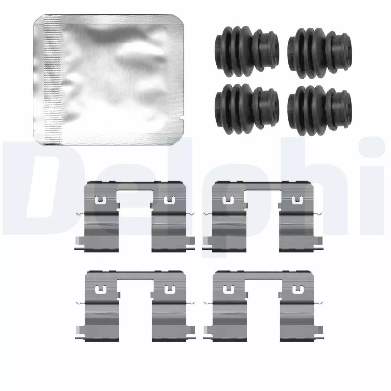 Kit d'accessoires, plaquette de frein à disque DELPHI LX0789