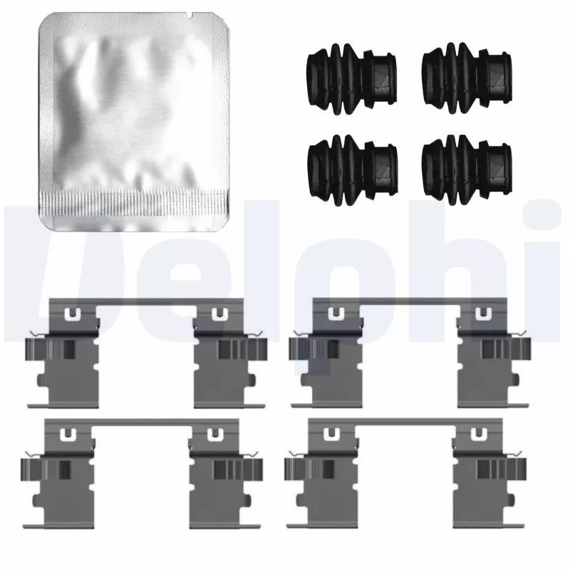 Kit d'accessoires, plaquette de frein à disque DELPHI LX0799