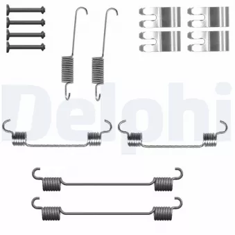 Kit d'accessoires, mâchoire de frein DELPHI LY1444
