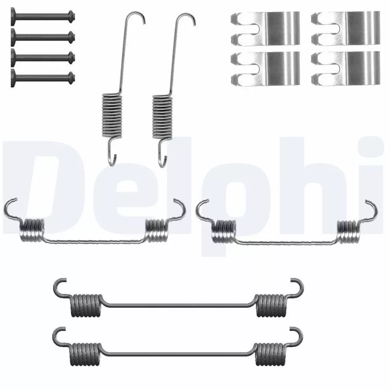 Kit d'accessoires, mâchoire de frein DELPHI LY1444