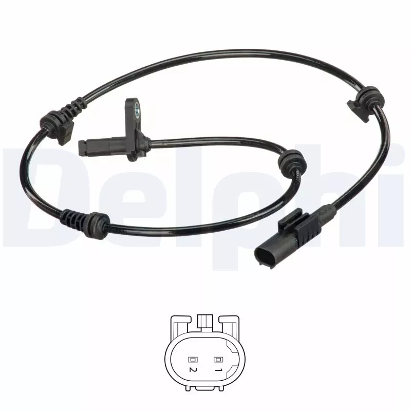 Capteur, vitesse de roue DELPHI SS20552