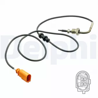 Capteur, température des gaz DELPHI TS30144