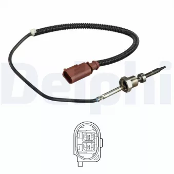 Capteur, température des gaz DELPHI TS30147