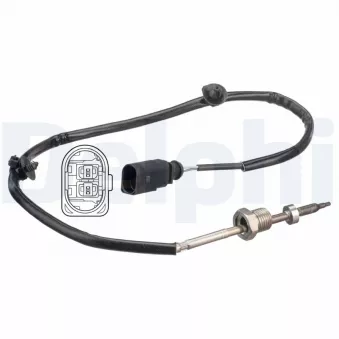 Capteur, température des gaz DELPHI TS30153