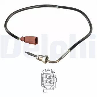 Capteur, température des gaz DELPHI