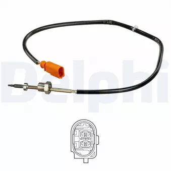 Capteur, température des gaz DELPHI TS30164