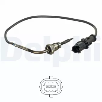 Capteur, température des gaz DELPHI TS30170
