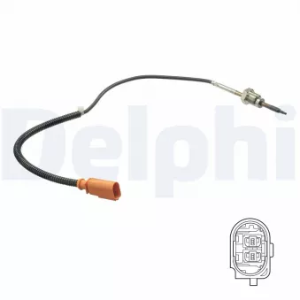 Capteur, température des gaz DELPHI