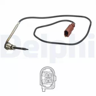 Capteur, température des gaz DELPHI TS30177