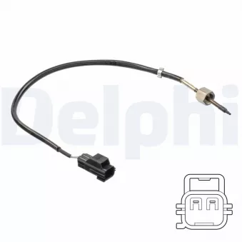 Capteur, température des gaz DELPHI