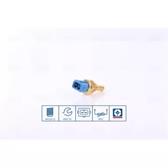 Sonde de température, liquide de refroidissement NISSENS 207076
