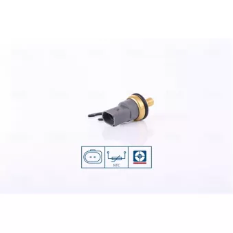 Sonde de température, liquide de refroidissement NISSENS 207082