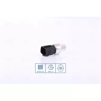 Pressostat, climatisation NISSENS 301003