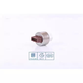 Pressostat, climatisation NISSENS 301008
