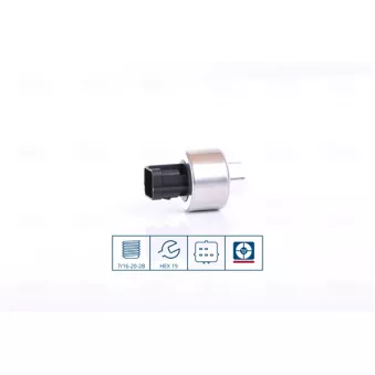 Pressostat, climatisation NISSENS 301019