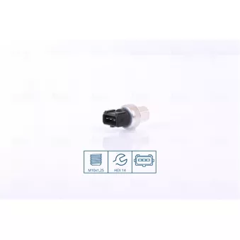 Pressostat, climatisation NISSENS 301068