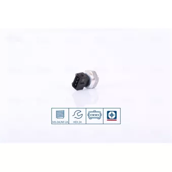 Pressostat, climatisation NISSENS 301069