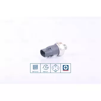 Pressostat, climatisation NISSENS 301088
