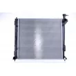 Radiateur, refroidissement du moteur NISSENS 606488 - Visuel 1