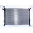 Radiateur, refroidissement du moteur NISSENS 606824 - Visuel 3