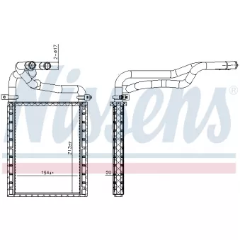 Système de chauffage NISSENS 707191