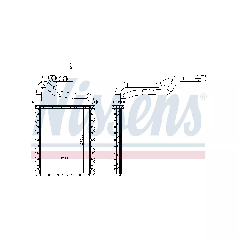 Système de chauffage NISSENS 707191