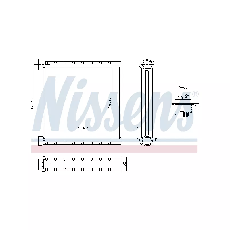 Système de chauffage NISSENS 707278