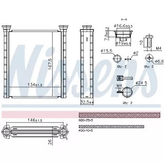 Système de chauffage NISSENS 707280