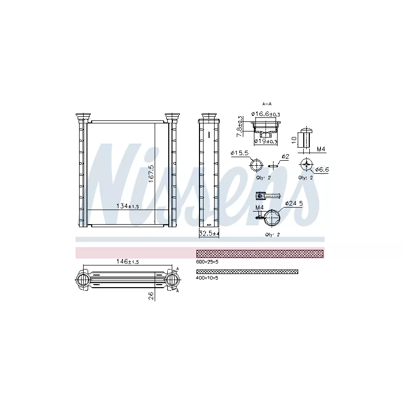 Système de chauffage NISSENS 707280