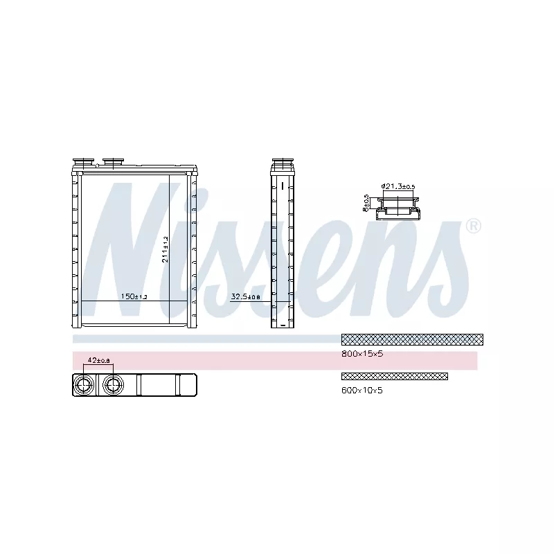 Système de chauffage NISSENS 707286