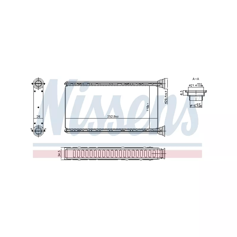 Système de chauffage NISSENS 707288