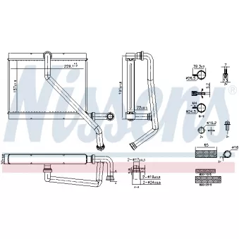 Système de chauffage NISSENS 707289