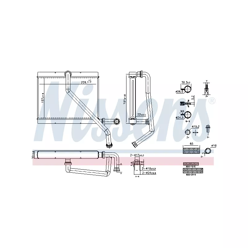 Système de chauffage NISSENS 707289
