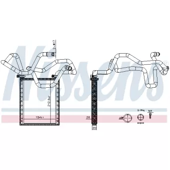 Système de chauffage NISSENS 707305
