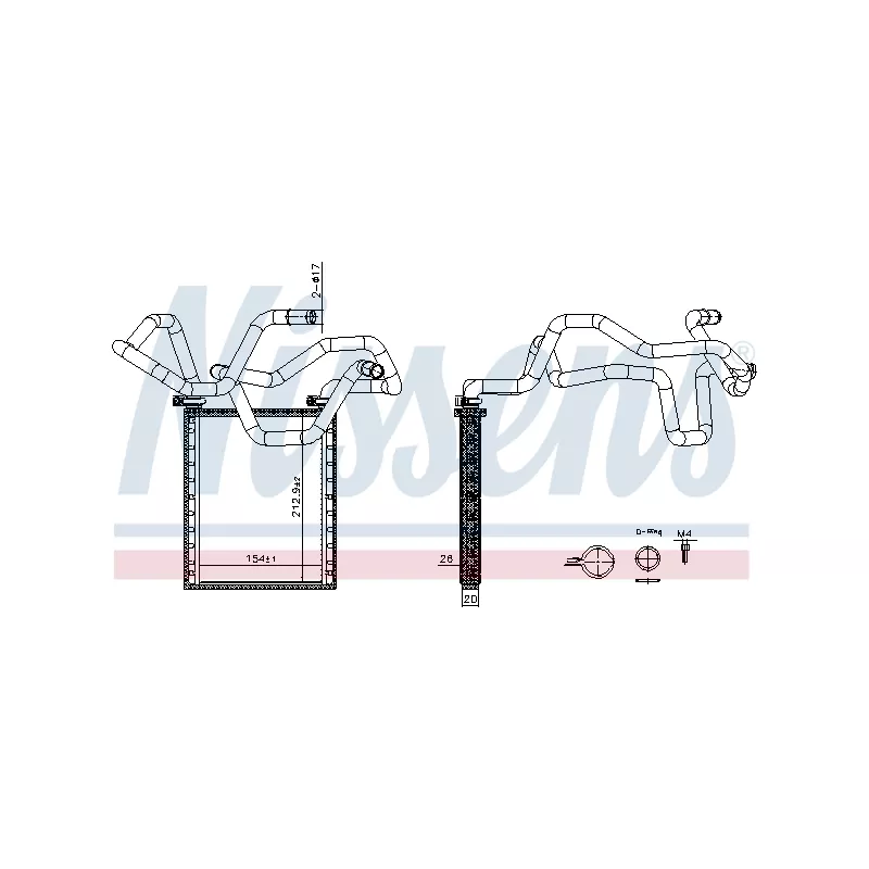 Système de chauffage NISSENS 707305