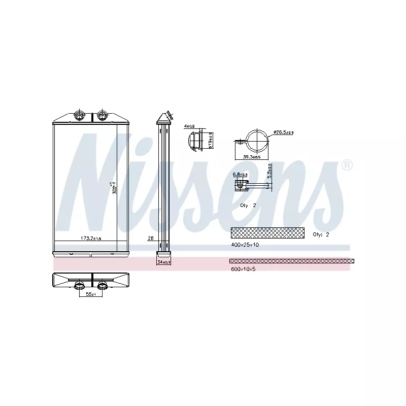 Système de chauffage NISSENS 707314