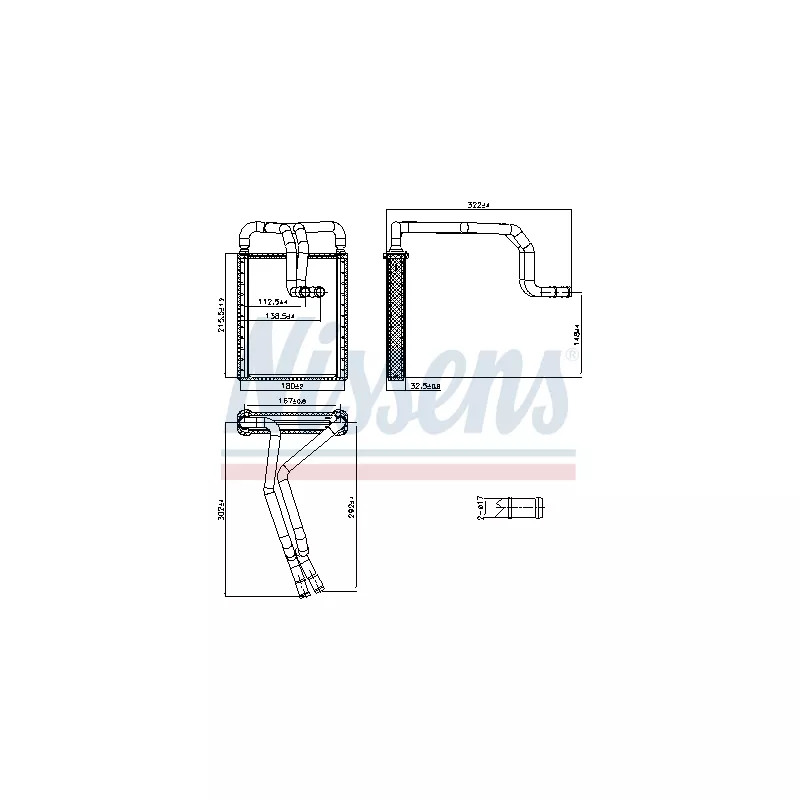 Système de chauffage NISSENS 707326